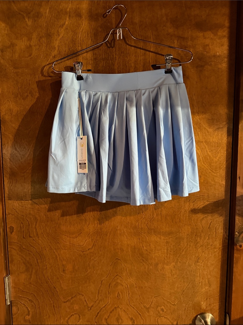 Ocean Drive Light Blue Pleated skort perfect for all activities